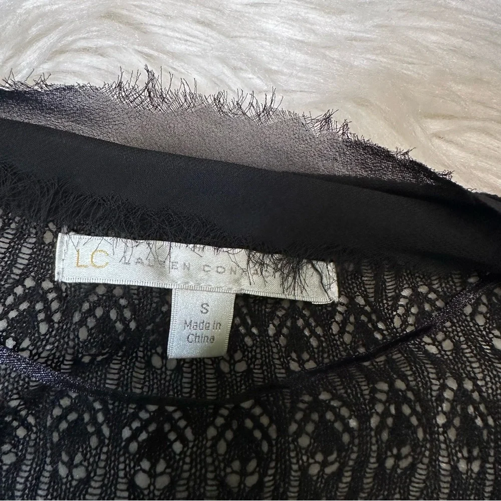 Black Lauren conrad sheer cardigan‎ - Picture 5 of 5